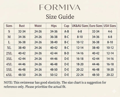 Formiva® Women's High Waist Bikini Swimsuit Floral Print Tie Two Piece Bathing Suit