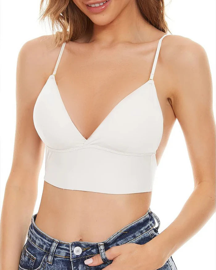 Formiva® Women's wireless backless bra, U-shaped, low back