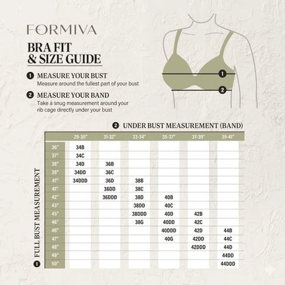 Formiva® Women's Seamless Underwire Bra, One Smooth U Smoothing Underwire Bras for Women, Convertible Straps, Ultra Light