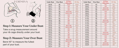 Formiva® Minimizer Bras for Women Enchante Full Coverage Underwire Bras Plus Size Lifting Floral Lace Bra for Heavy Breast