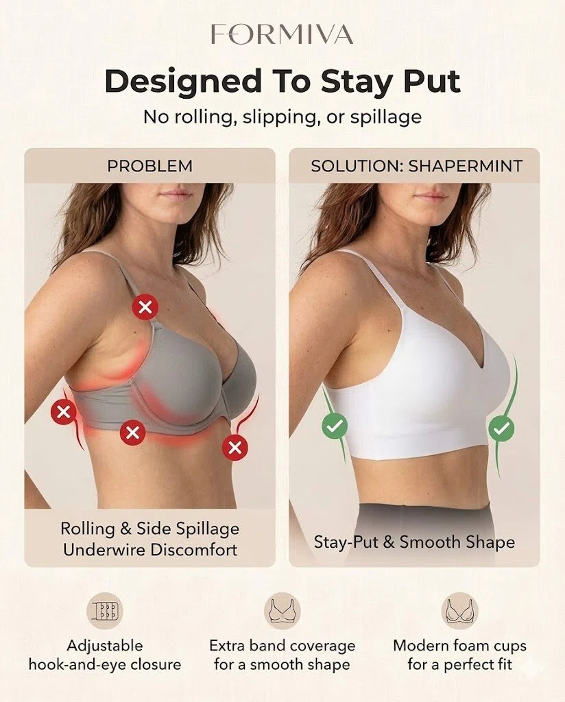 Formiva® Supportive Comfort Wireless Shaping Bra