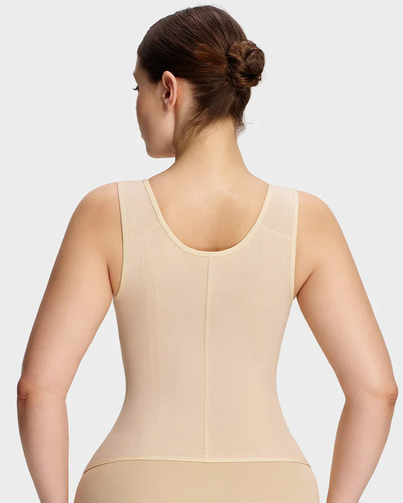 Formiva® Double-Layer Tummy Control Waist Shaper Girdle With Bra