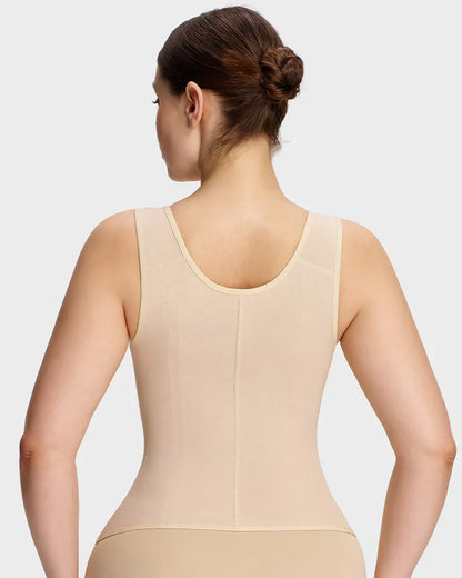 Formiva® Double-Layer Tummy Control Waist Shaper Girdle With Bra