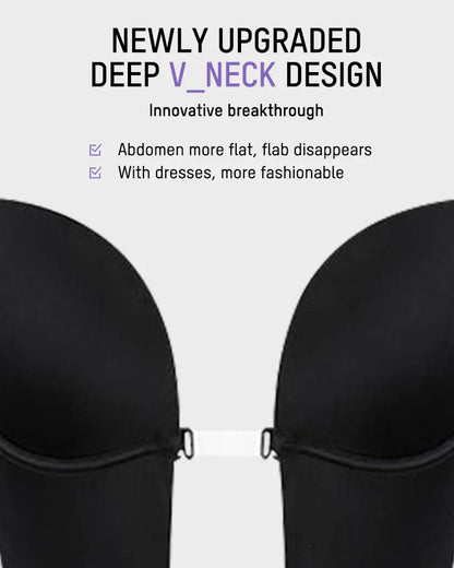 Formiva® Strapless U Plunge Thong Bodysuit