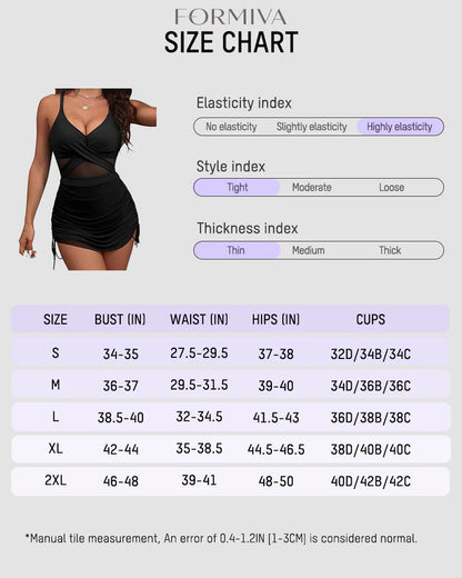 Formiva® Twist Front Tummy Control One-Piece Swimsuit