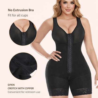 Formiva Faja Colombiana with open crotch zipper for easy restroom access